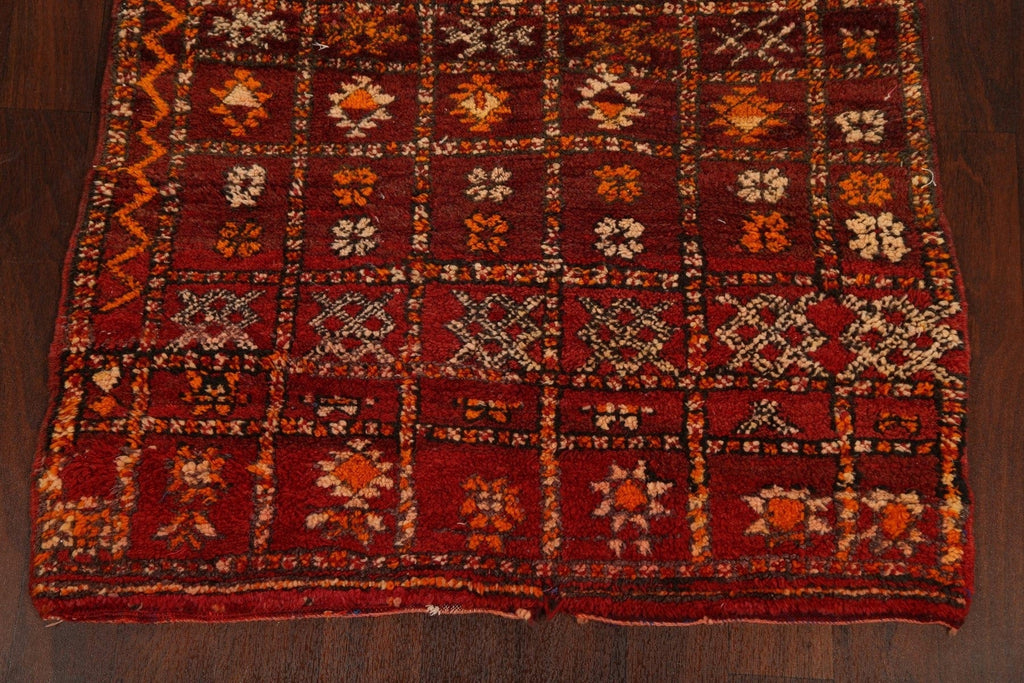 Tribal Moroccan Oriental Area Rug 4x6