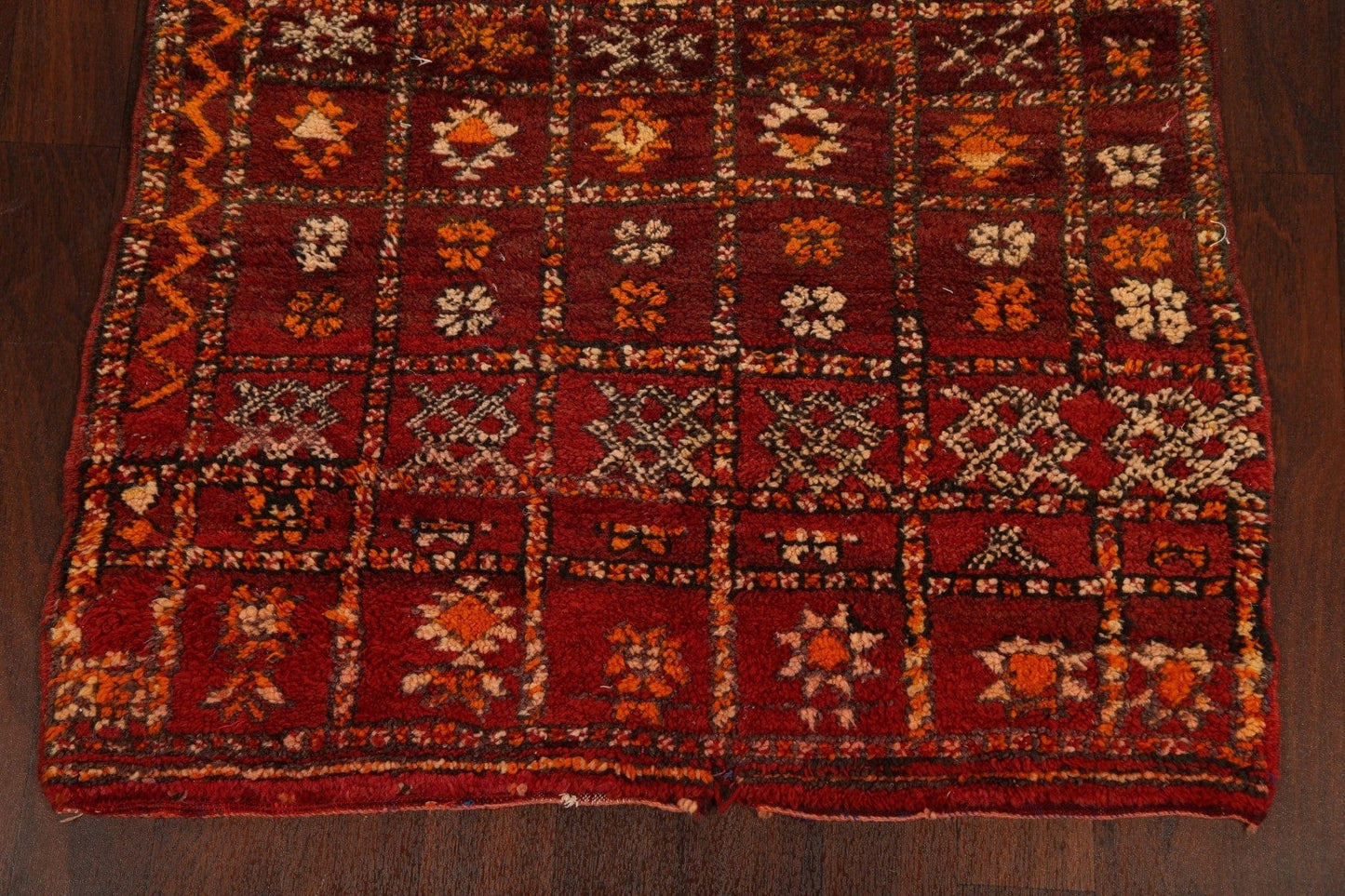 Tribal Moroccan Oriental Area Rug 4x6