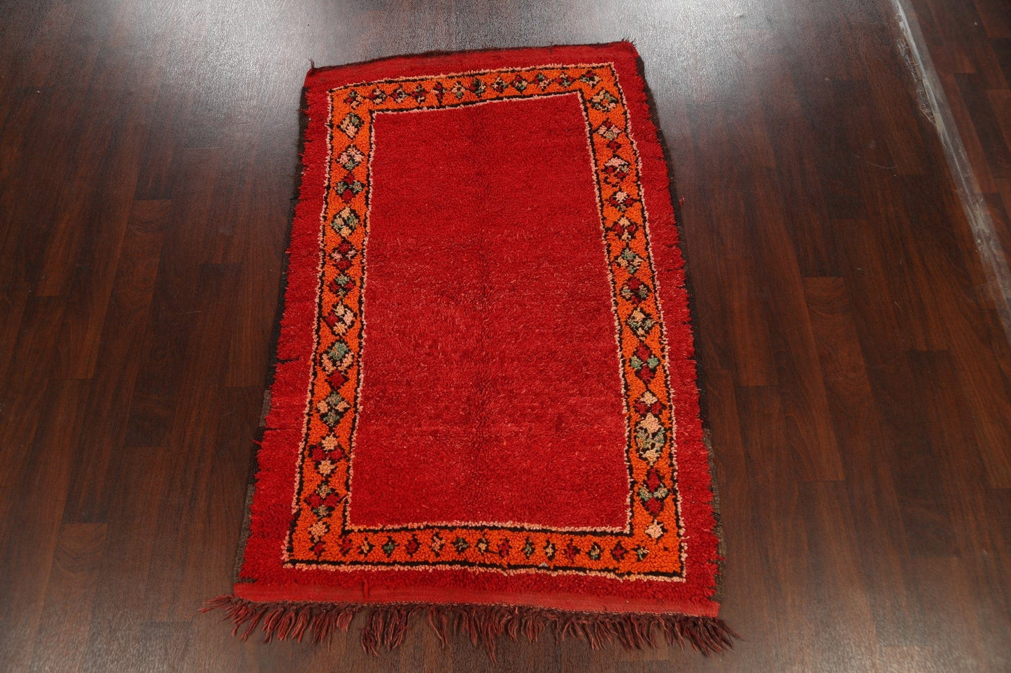 Tribal Moroccan Oriental Area Rug 4x5