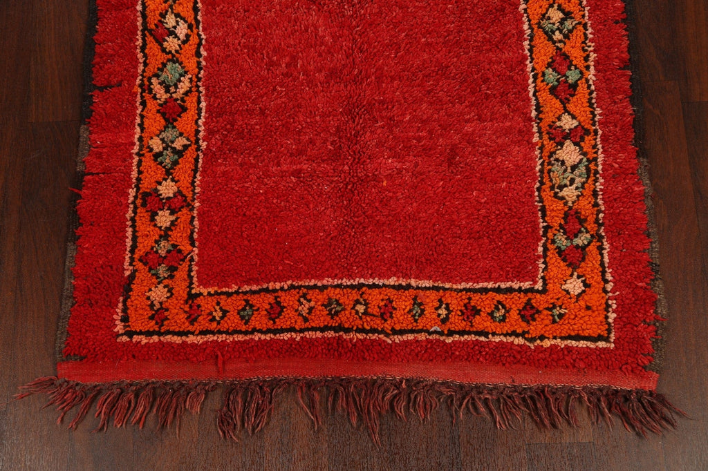 Tribal Moroccan Oriental Area Rug 4x5