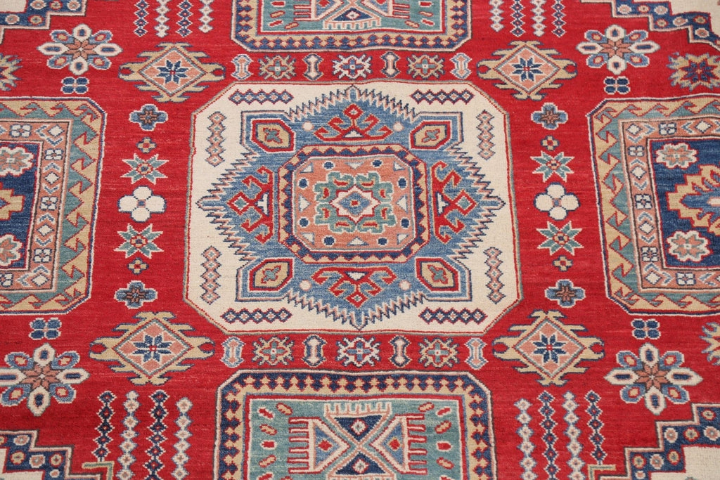 Geometric Kazak Oriental Area Rug 8x12