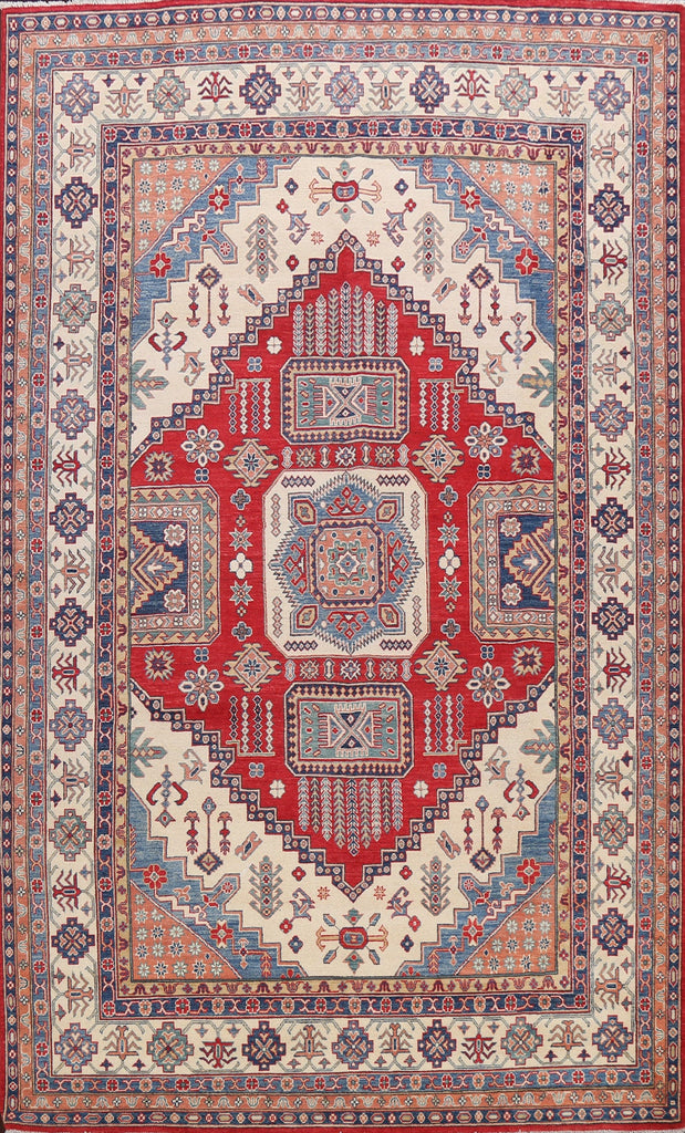 Geometric Kazak Oriental Area Rug 8x12