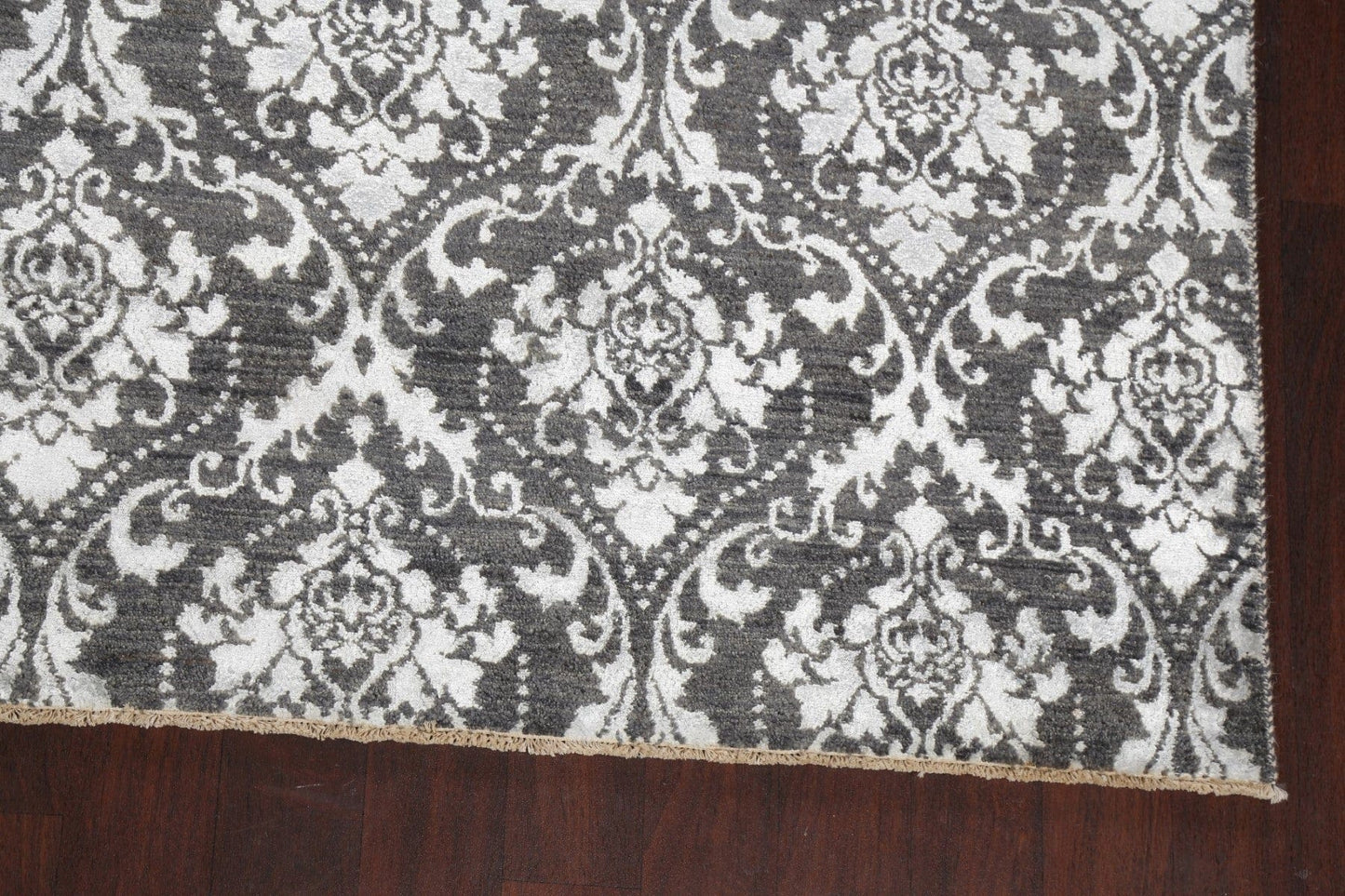 100% Vegetable Dye All-Over Versace Oriental Area Rug 9x12