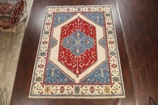 Vegetable Dye Kazak Oriental Area Rug 9x12