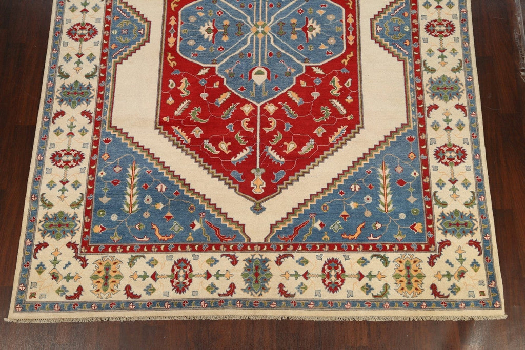 Vegetable Dye Kazak Oriental Area Rug 9x12