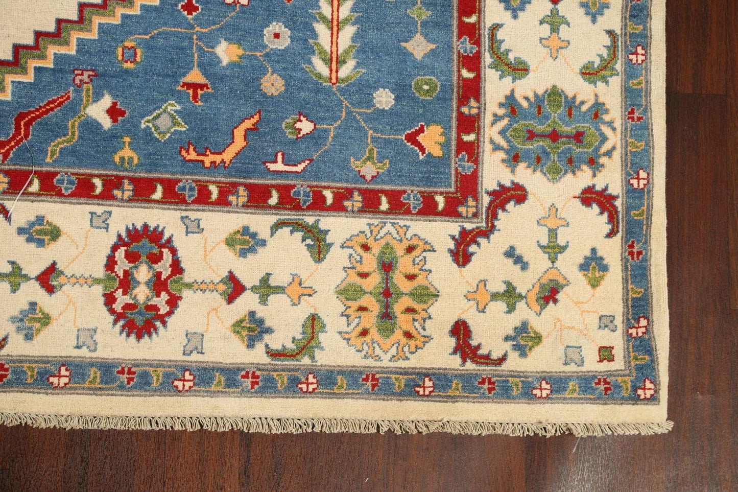 Vegetable Dye Kazak Oriental Area Rug 9x12