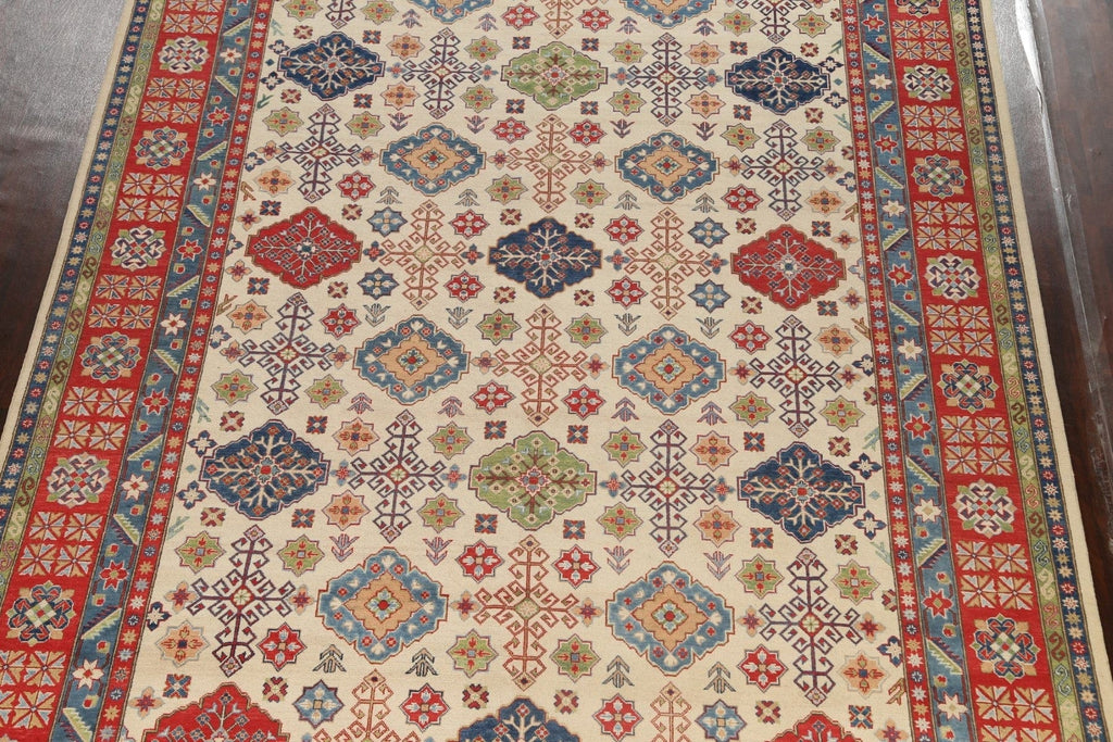 100% Vegetable Dye Large Kazak Oriental Area Rug 10x15