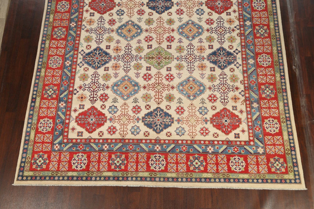 100% Vegetable Dye Large Kazak Oriental Area Rug 10x15