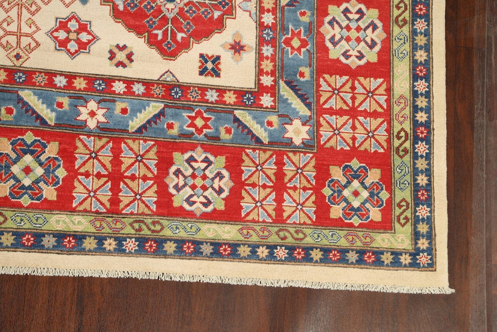 100% Vegetable Dye Large Kazak Oriental Area Rug 10x15