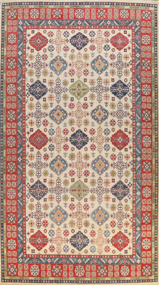 100% Vegetable Dye Large Kazak Oriental Area Rug 10x15