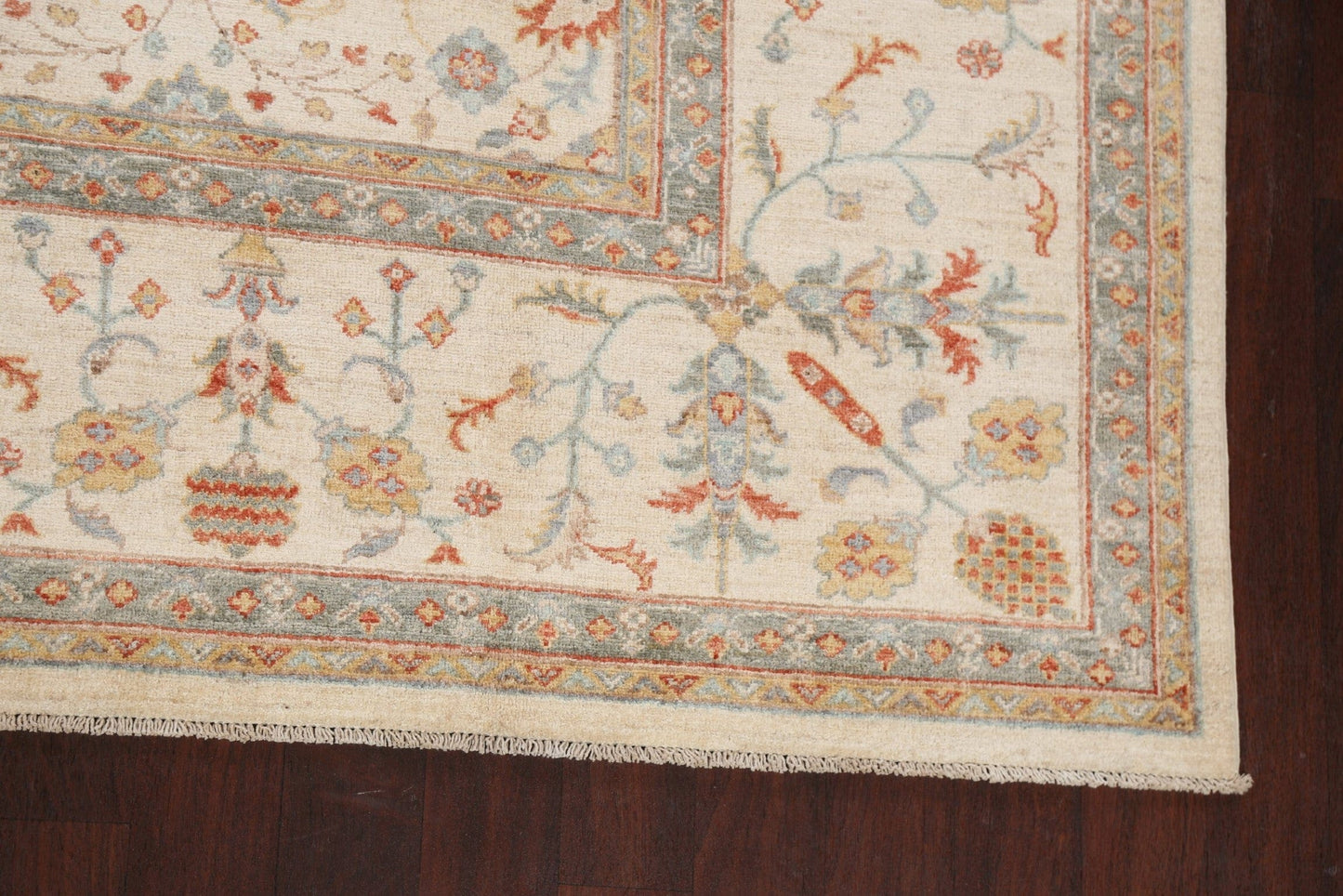 Vegetable Dye Sultanabad Ziegler Oriental Area Rug 9x12