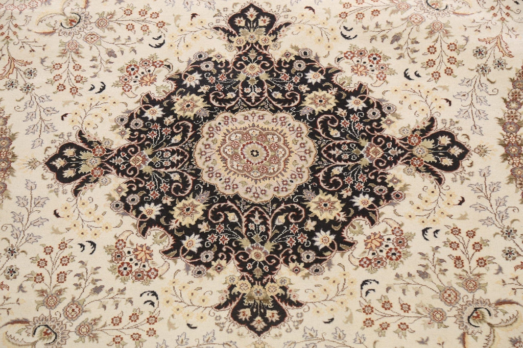 Vegetable Dye Square Royal Tabriz Oriental Area Rug 10x10