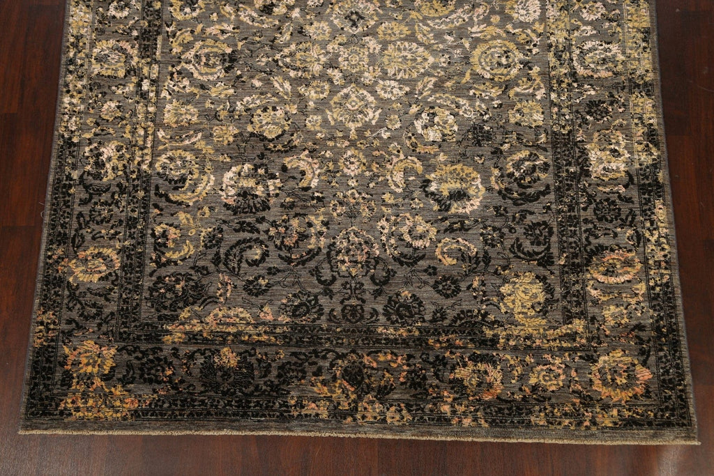 100% Vegetable Dye Distressed Tabriz Oriental Area Rug 8x10