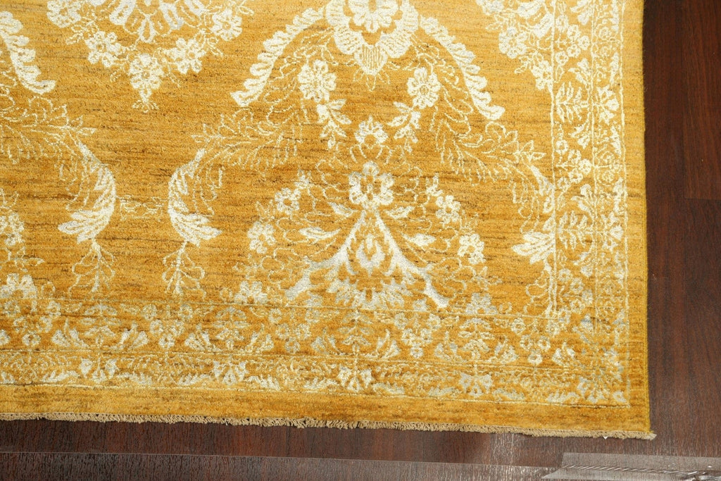 100% Vegetable Dye Versace Oriental Area Rug 9x12