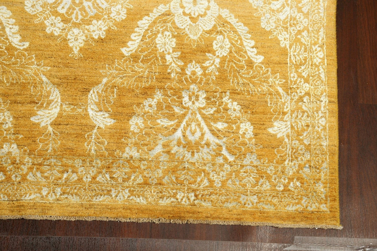 100% Vegetable Dye Versace Oriental Area Rug 9x12