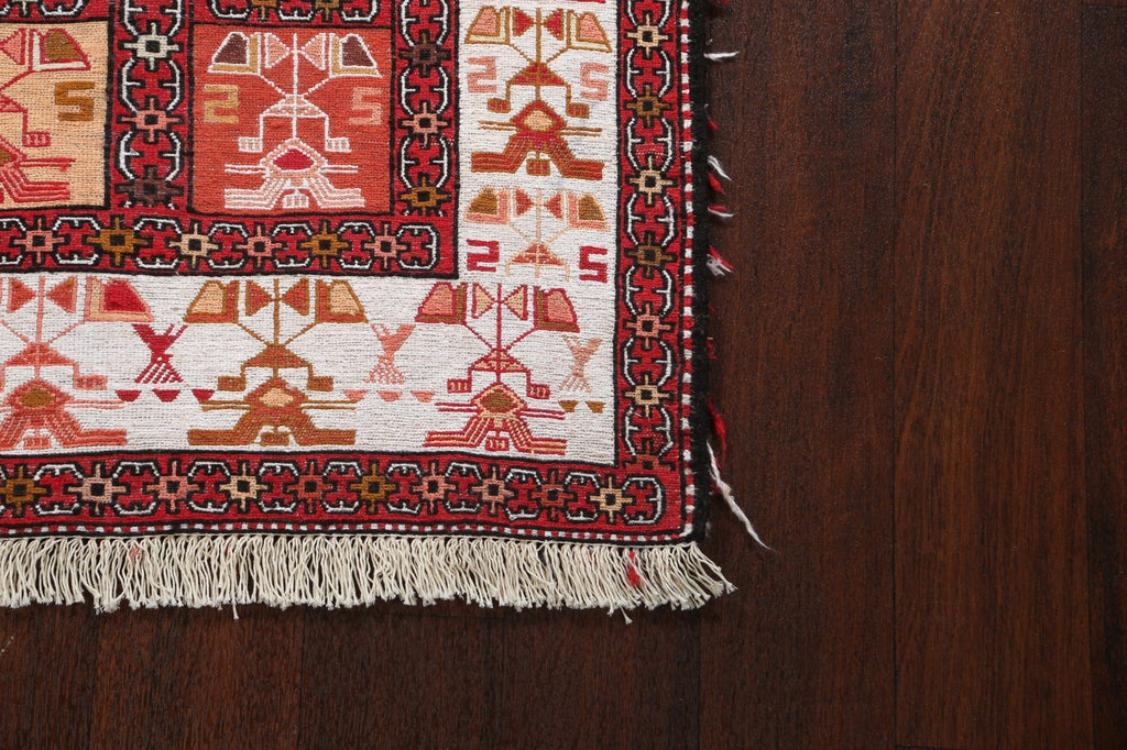 Tribal Sumak Persian Area Rug 2x3