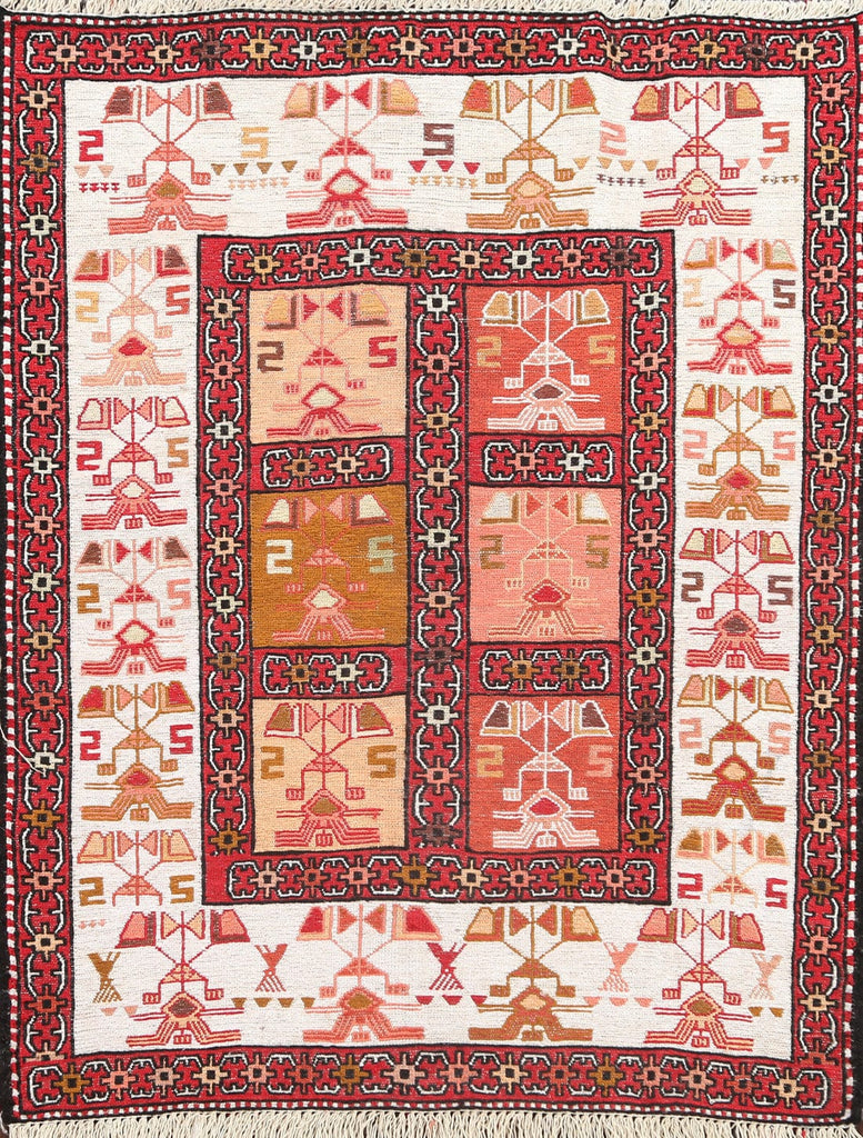 Tribal Sumak Persian Area Rug 2x3
