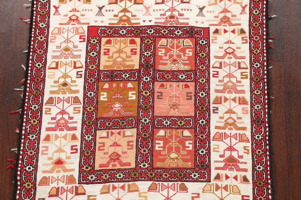 Tribal Sumak Persian Area Rug 2x3