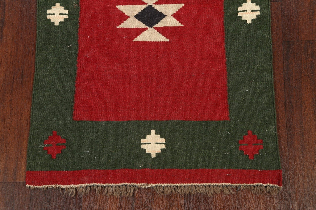 Tribal Kilim Shiraz Persian Area Rug 2x3