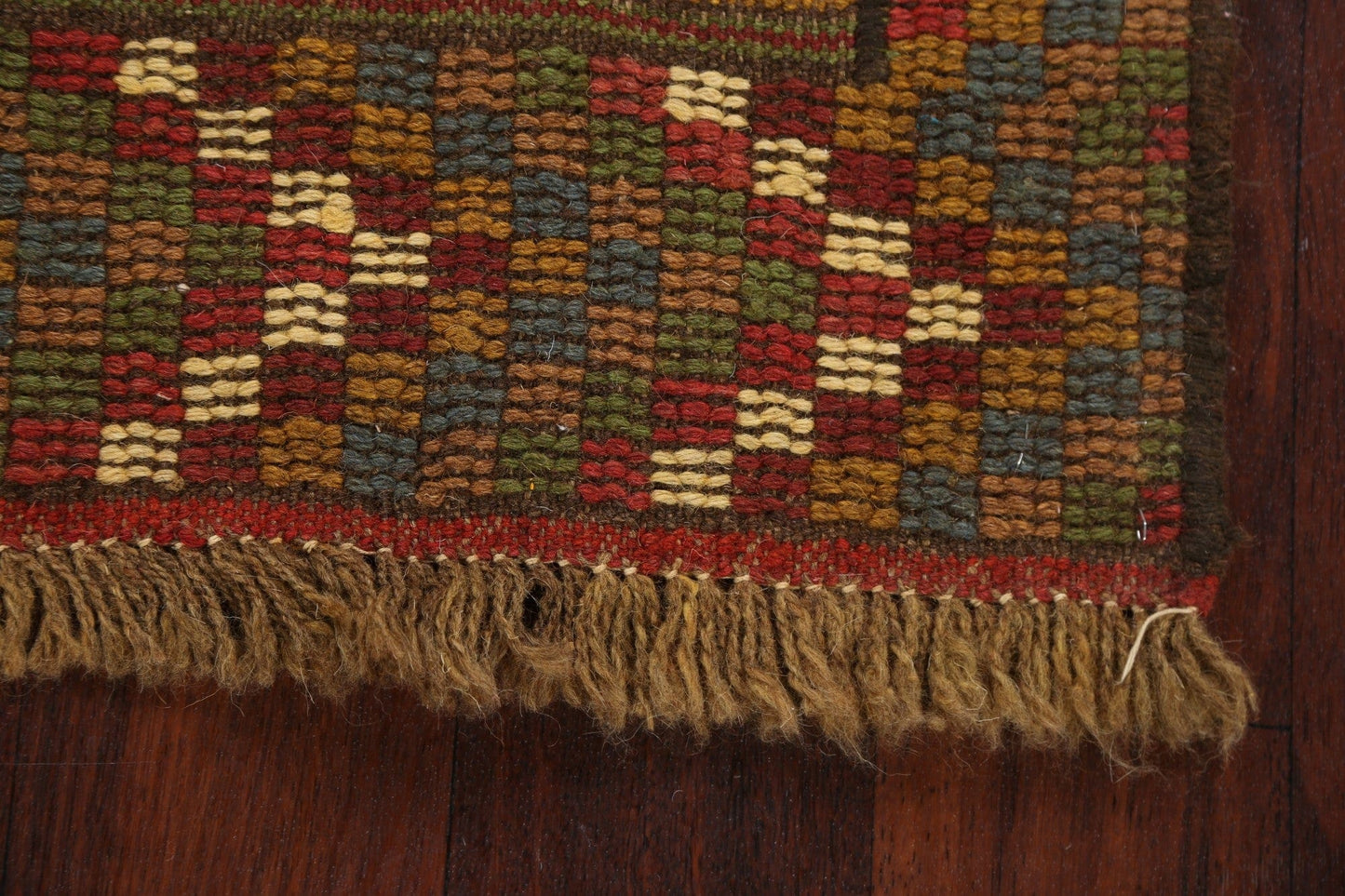 Tribal Geometric Kilim Shiraz Persian Area Rug 2x3