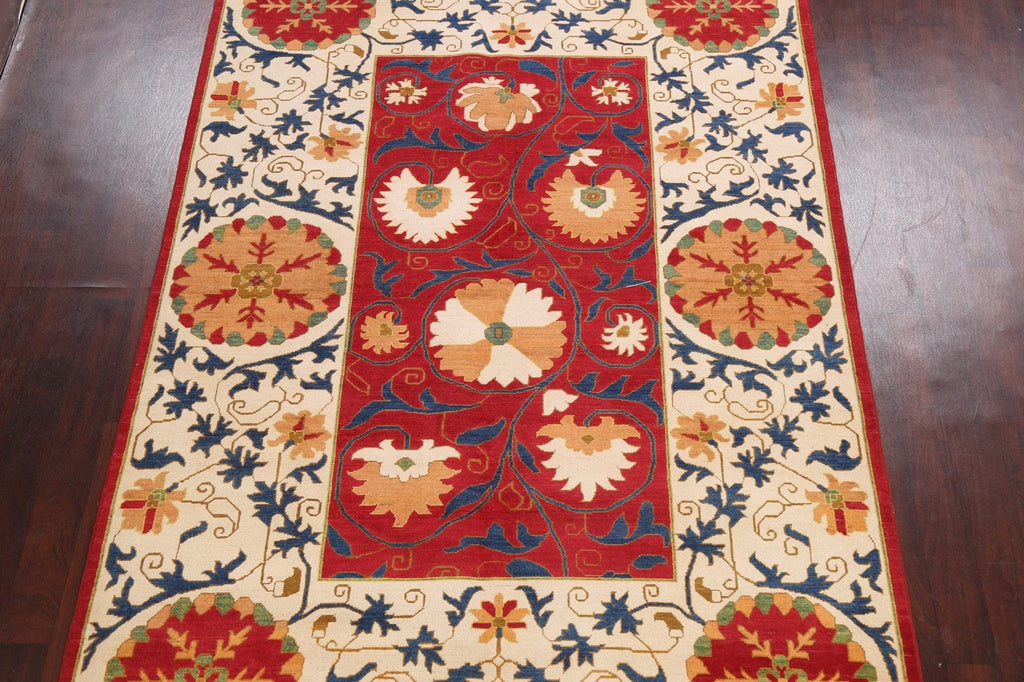 100% Vegetable Dye Kazak Oriental Area Rug 7x10