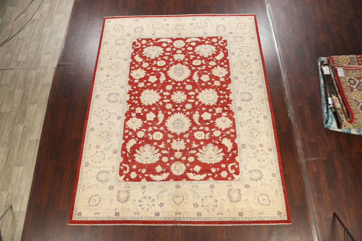 Vegetable Dye Peshawar Chobi Oriental Area Rug 9x12