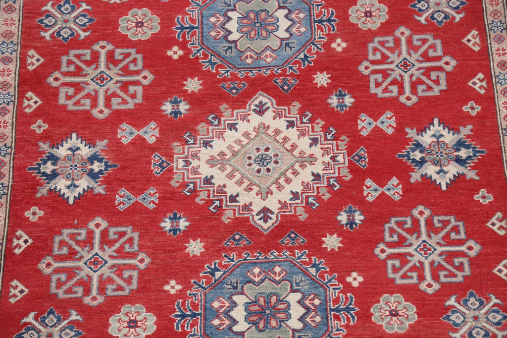 100% Vegetable Dye Kazak Oriental Area Rug 7x10