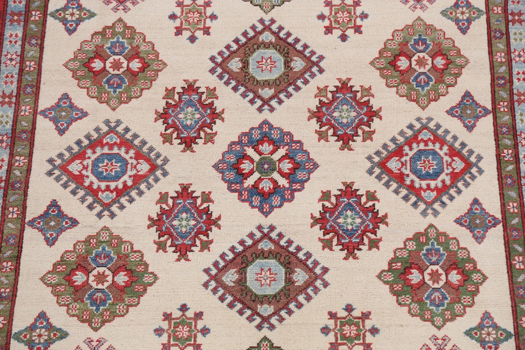 Geometric Kazak Oriental Area Rug 6x9