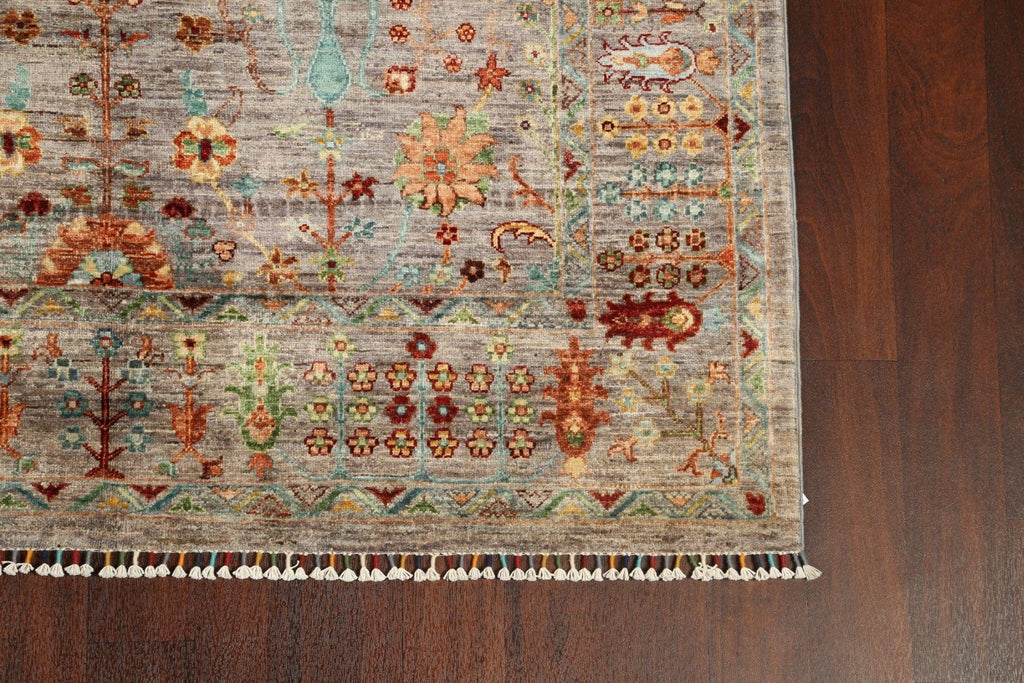 Vegetable Dye Floral Ziegler Oriental Area Rug 6x8