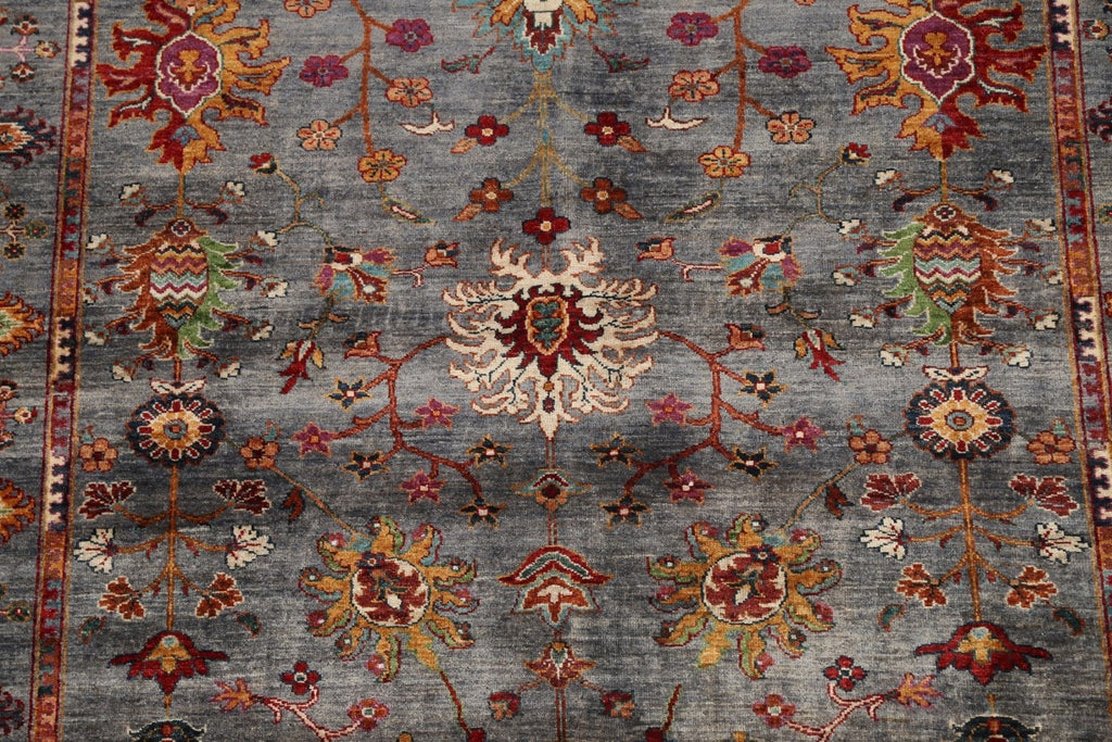 Vegetable Dye Floral Ziegler Oriental Area Rug 6x8