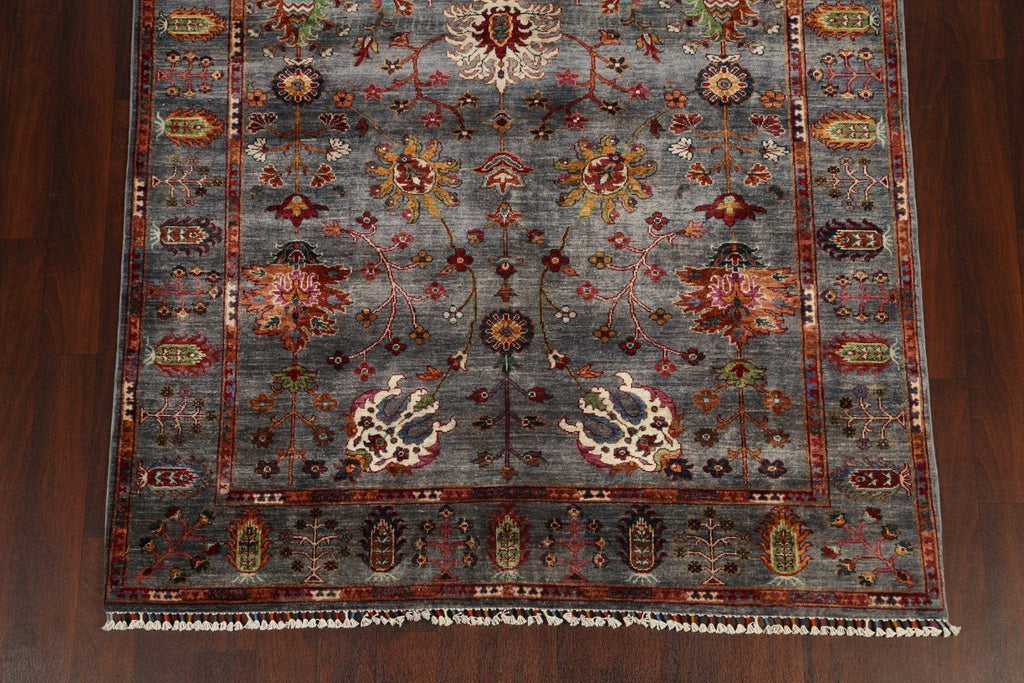 Vegetable Dye Floral Ziegler Oriental Area Rug 6x8