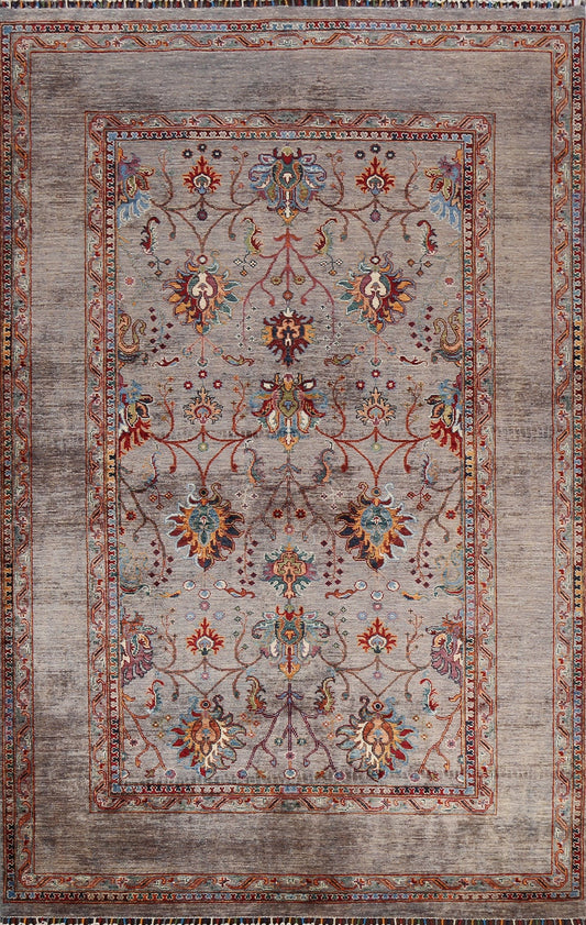 Floral Ziegler Oriental Area Rug 6x8