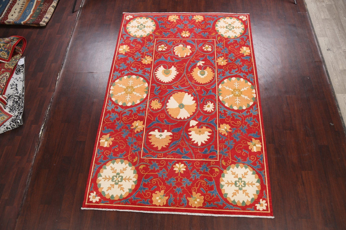 Floral Kazak Oriental Area Rug 7x10