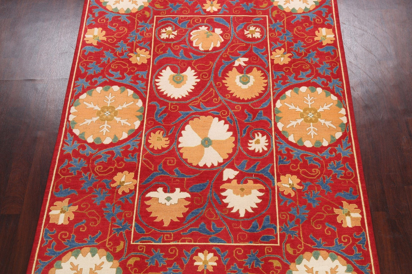 Floral Kazak Oriental Area Rug 7x10