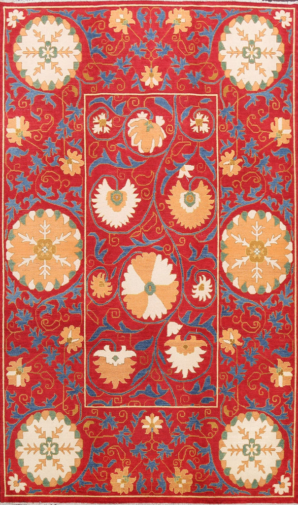 Floral Kazak Oriental Area Rug 7x10