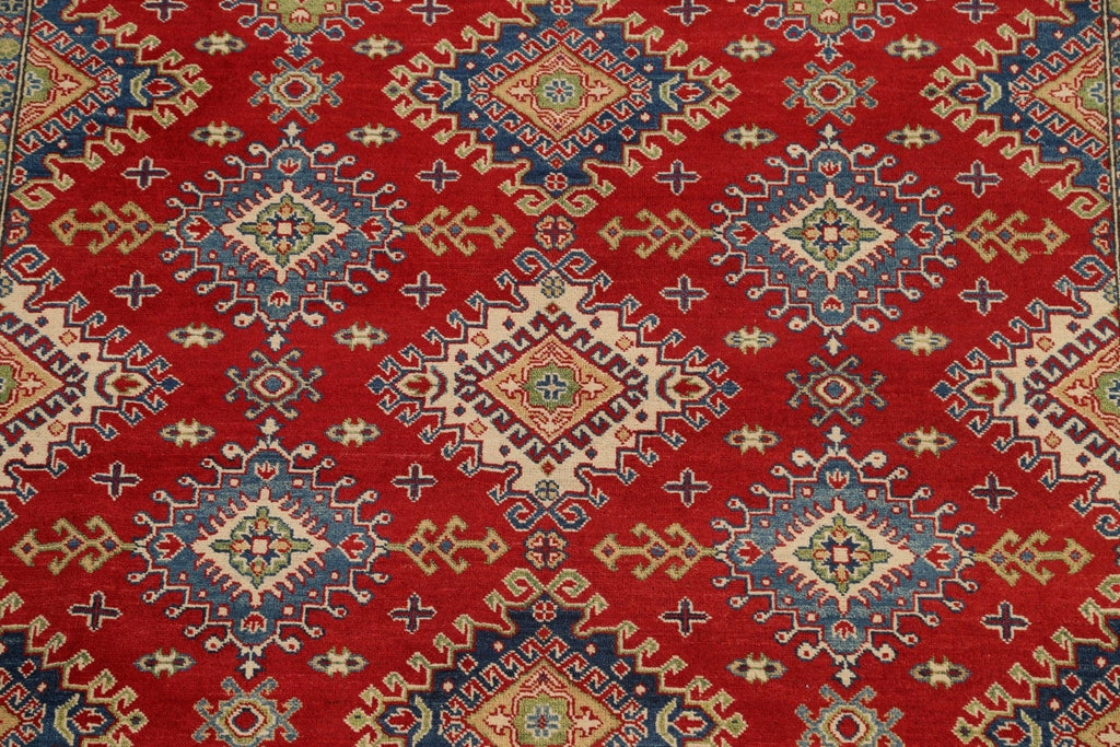 Geometric Kazak Oriental Area Rug 8x10