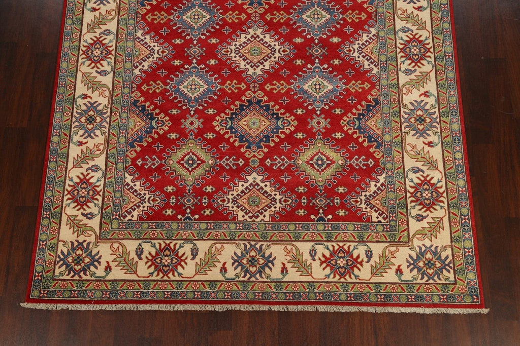 Geometric Kazak Oriental Area Rug 8x10