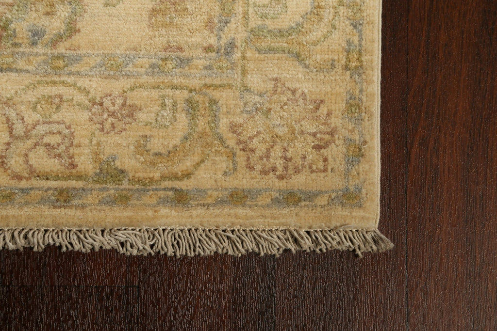 Floral Peshawar Chobi Oriental Runner Rug 3x13