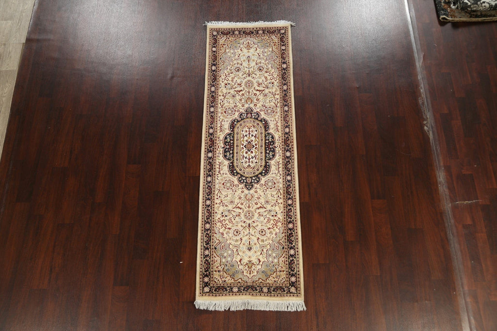 Floral Royal-Tabriz Oriental Runner Rug 3x8