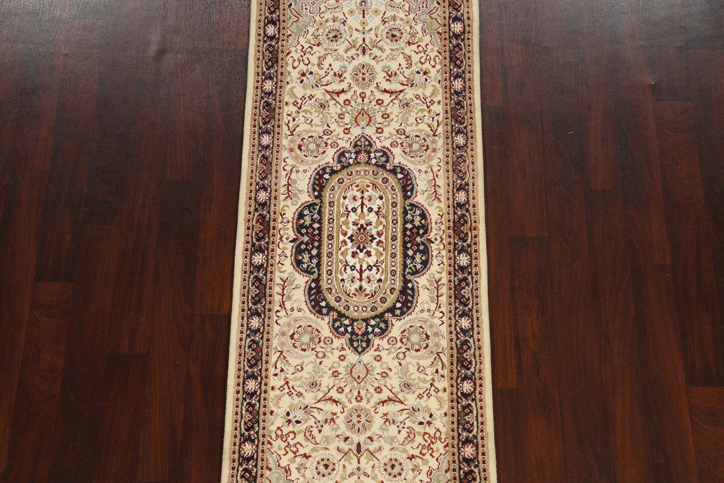 Floral Royal-Tabriz Oriental Runner Rug 3x8