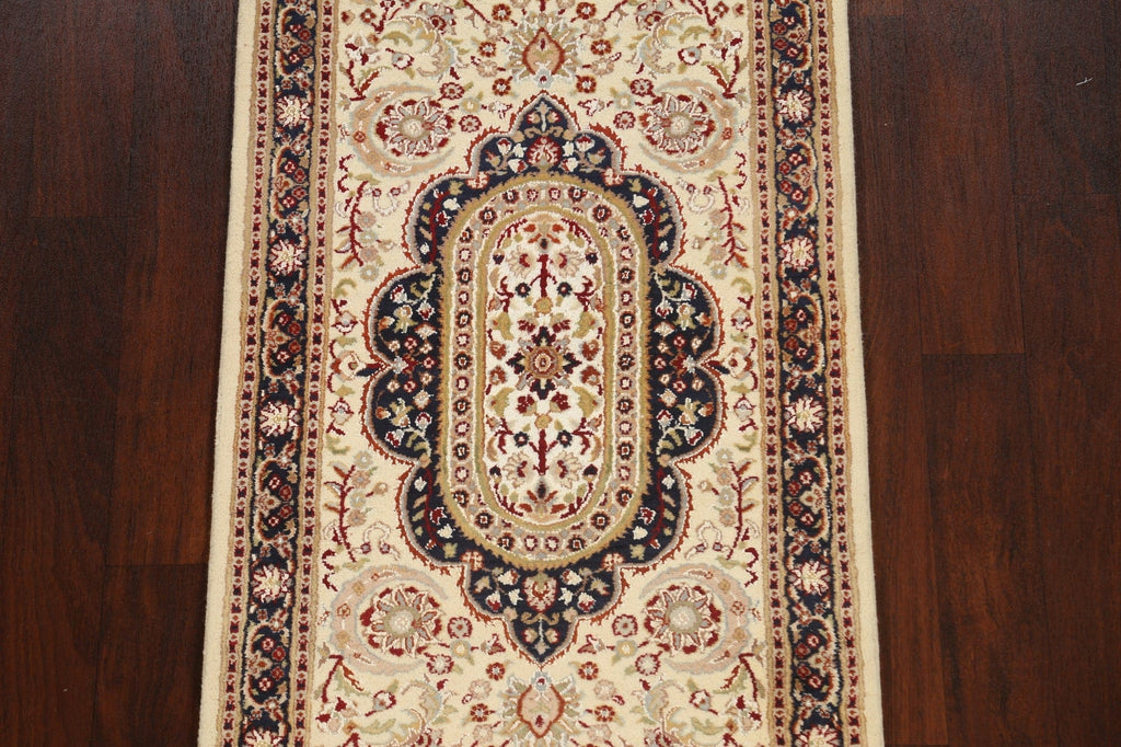 Floral Royal-Tabriz Oriental Runner Rug 3x8