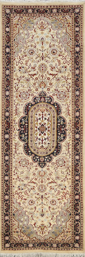 Floral Royal-Tabriz Oriental Runner Rug 3x8