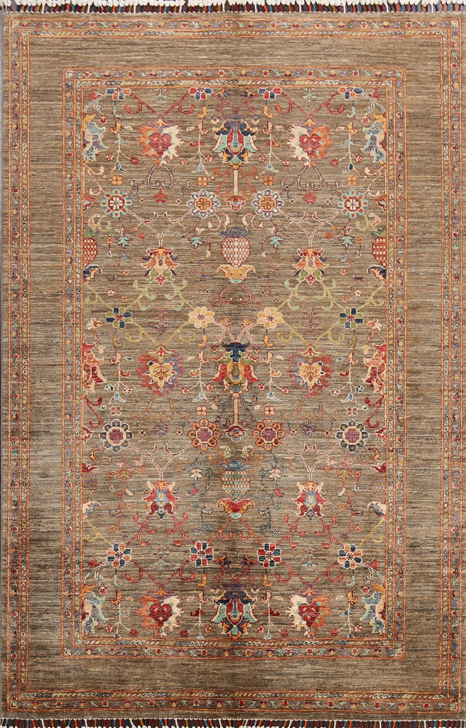 Vegetable Dye Ziegler Oriental Area Rug 6x8