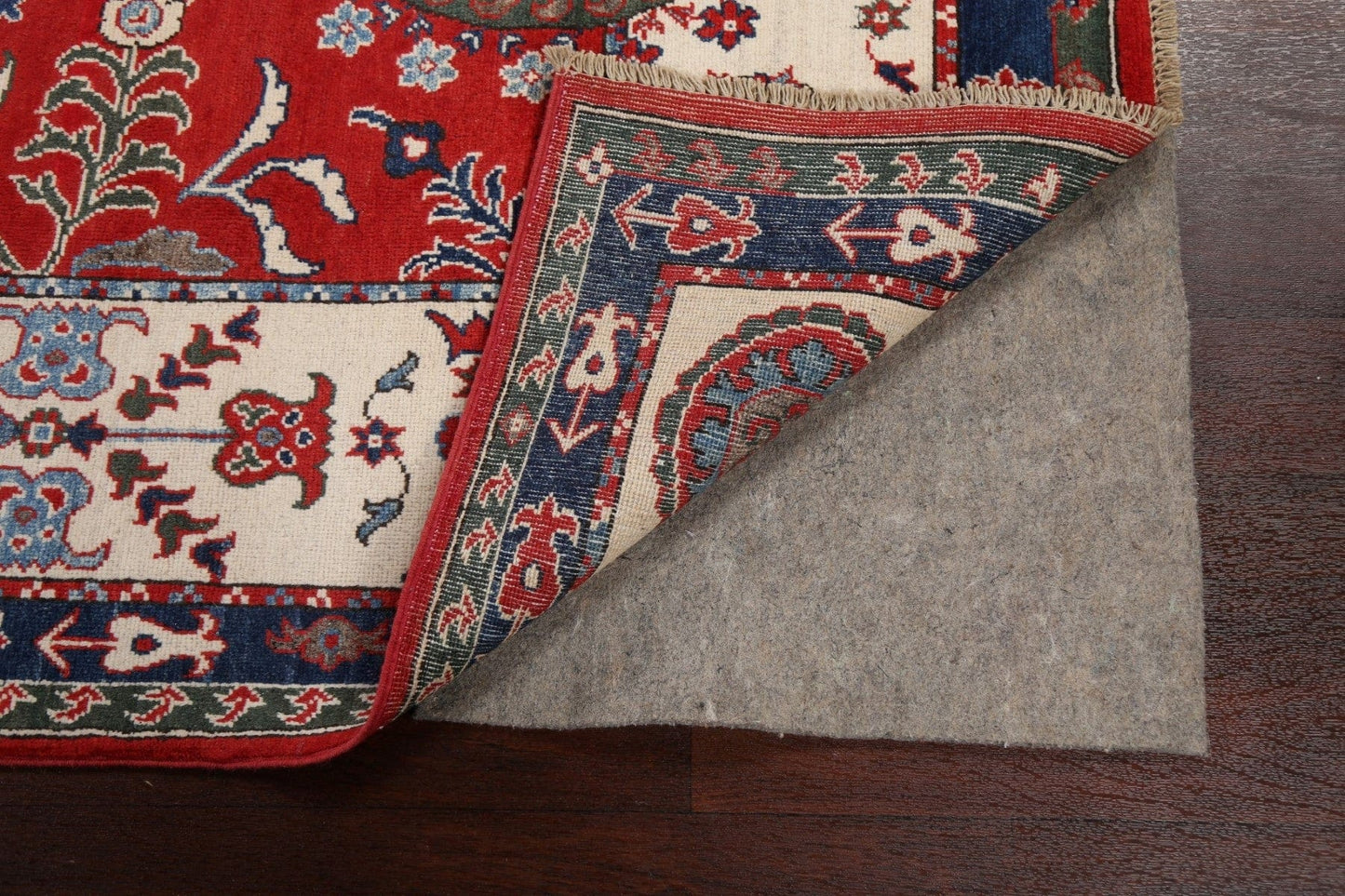 100% Vegetable Dye Kazak Oriental Area Rug 6x8