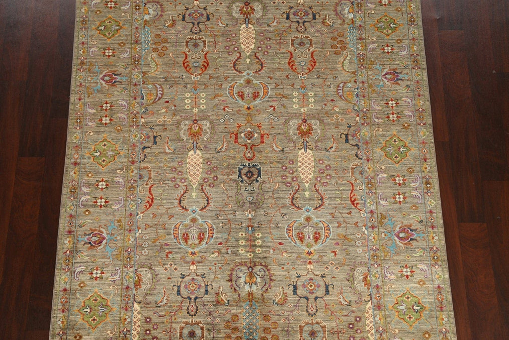 Vegetable Dye Floral Ziegler Oriental Area Rug 6x8