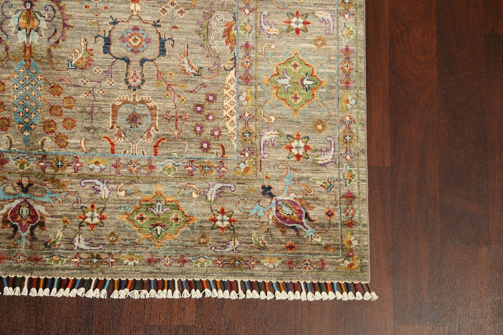 Vegetable Dye Floral Ziegler Oriental Area Rug 6x8