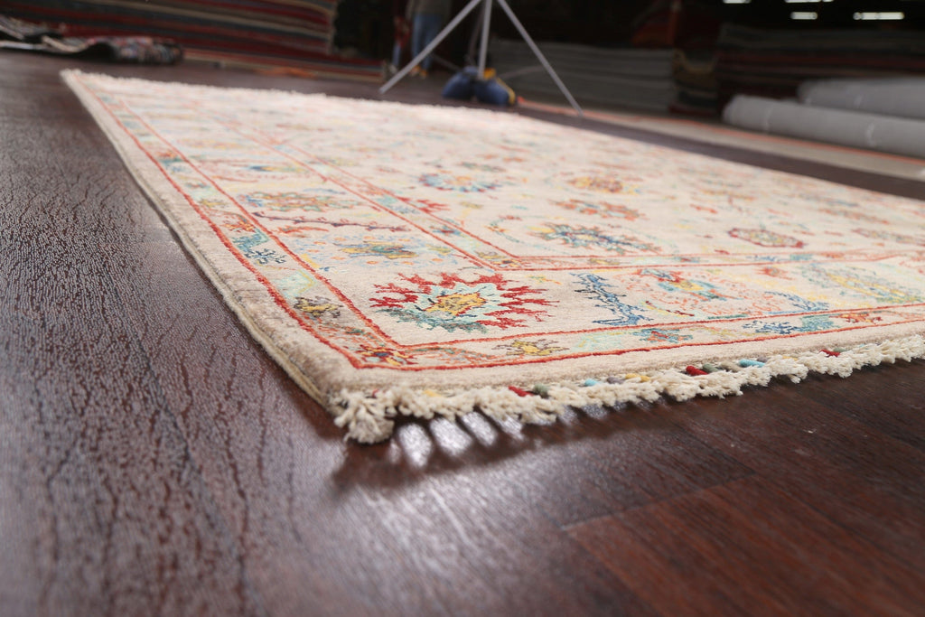 Vegetable Dye Floral Ziegler Oriental Area Rug 6x8