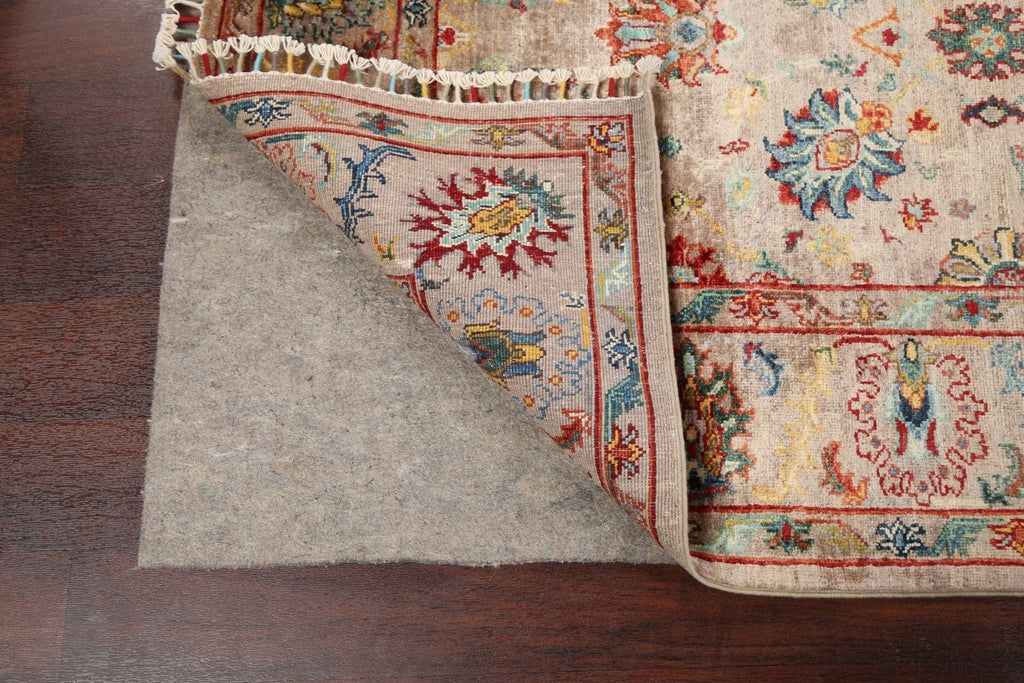 Vegetable Dye Floral Ziegler Oriental Area Rug 6x8