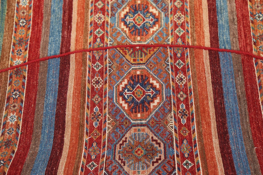 100% Vegetable Dye Round Moharramat Oriental Area Rug 8x8