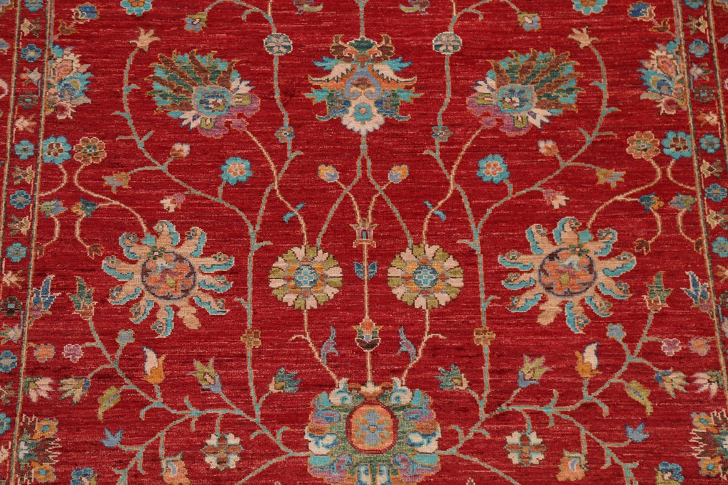 Vegetable Dye Floral Ziegler Oriental Area Rug 6x9